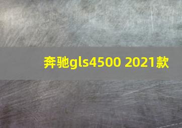 奔驰gls4500 2021款